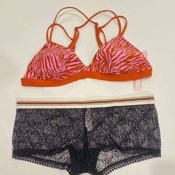 Victoria’s Secret set padded bralette shortie set - Picture 5 of 6